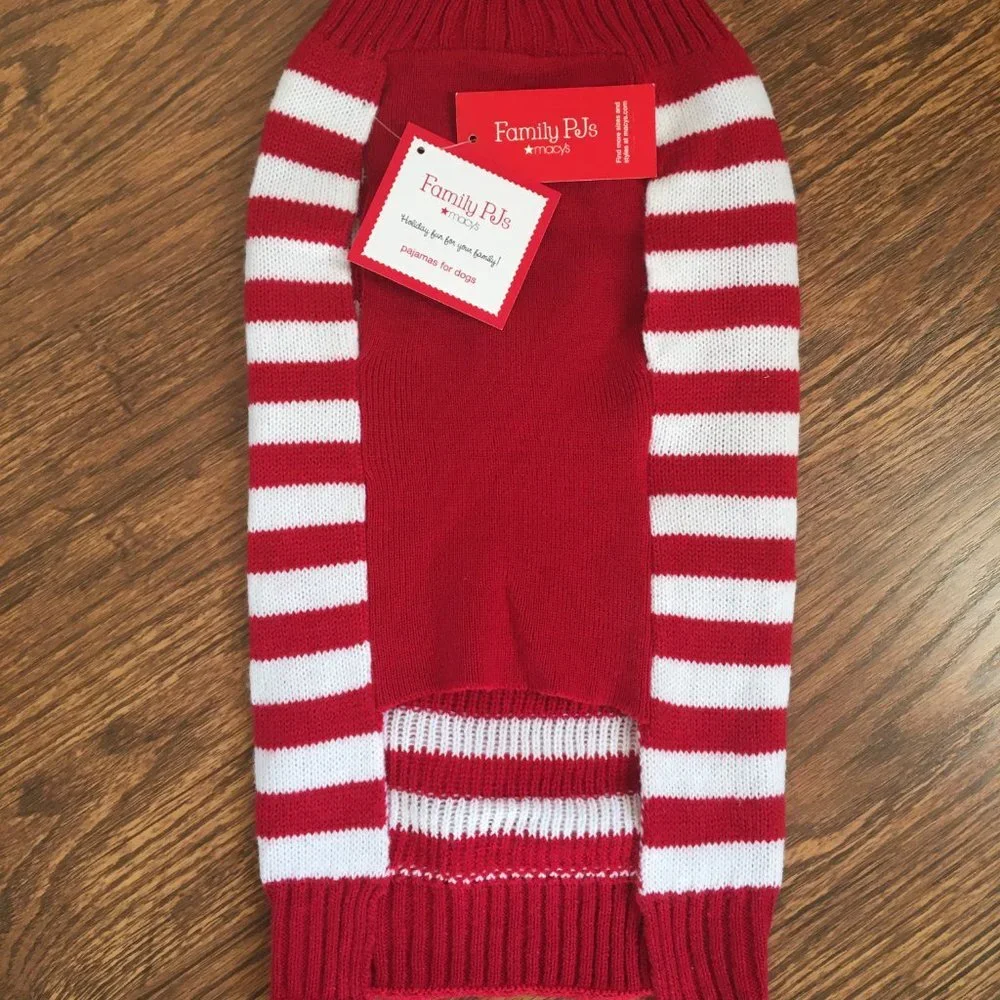 Family Pajamas pet sweater